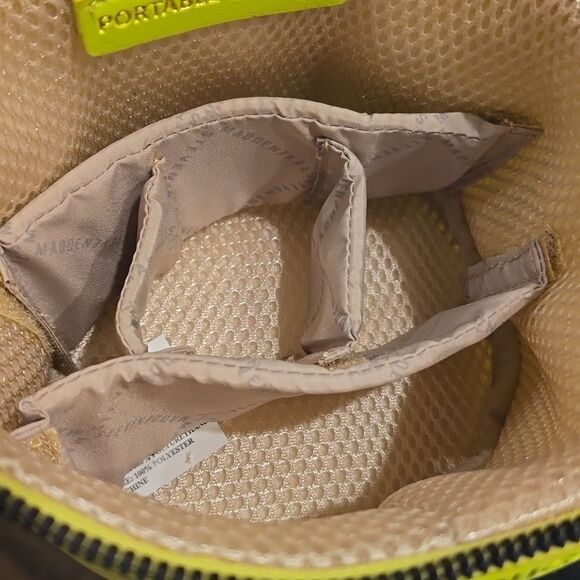 Steve Madden Quilted Tech Organizer- Cyber Lime - Picture 11 of 11